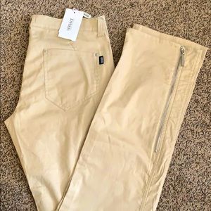 Versace Jeans Couture khakis pant jeans w/ zippers